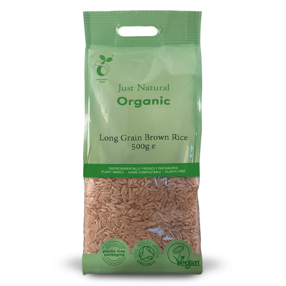 Organic Long Grain Brown Rice - Just Natural