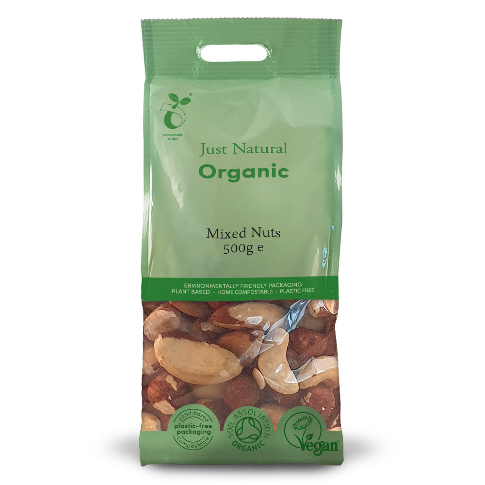 Organic Mixed Nuts - Just Natural