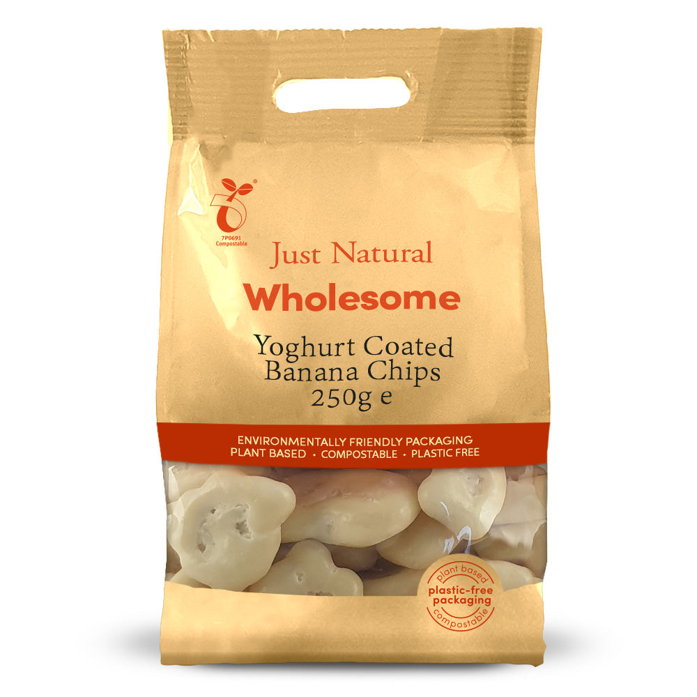 Yoghurt Coated Banana Chips - Just Natural