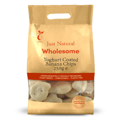 Yoghurt Coated Banana Chips - Just Natural