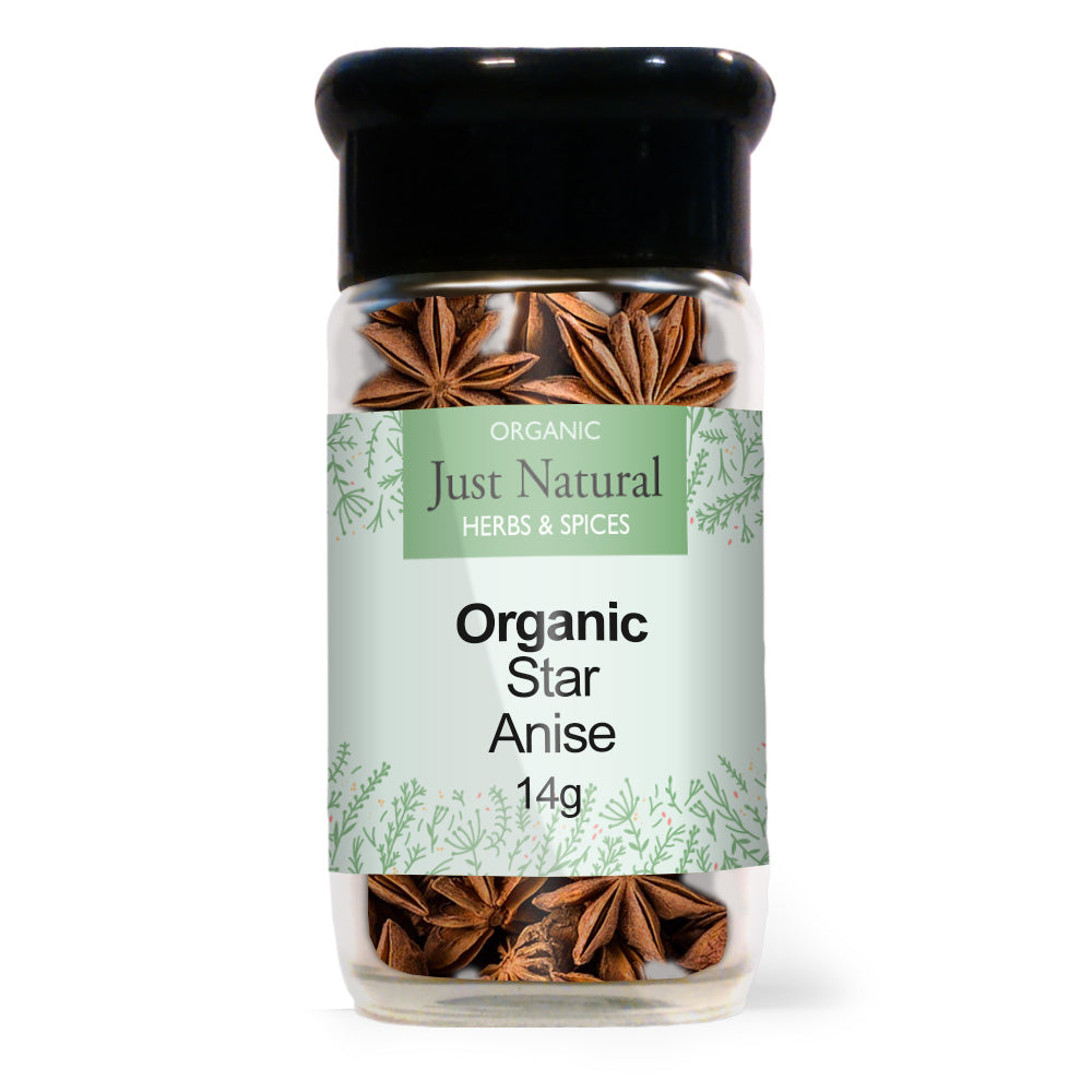 Anise Star (Glass Jar) 14g - Just Natural