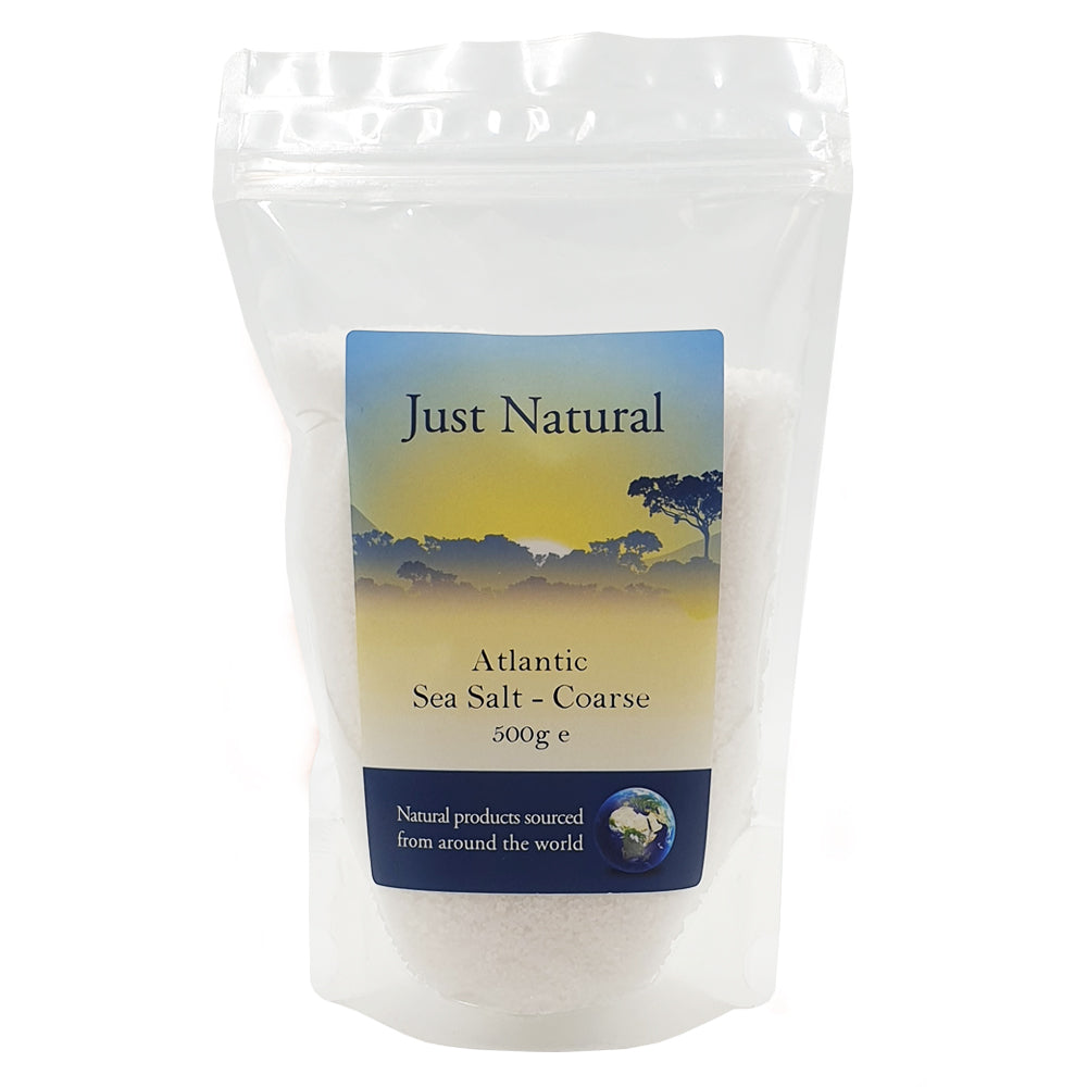 Atlantic Sea Salt - Coarse 500g - Just Natural