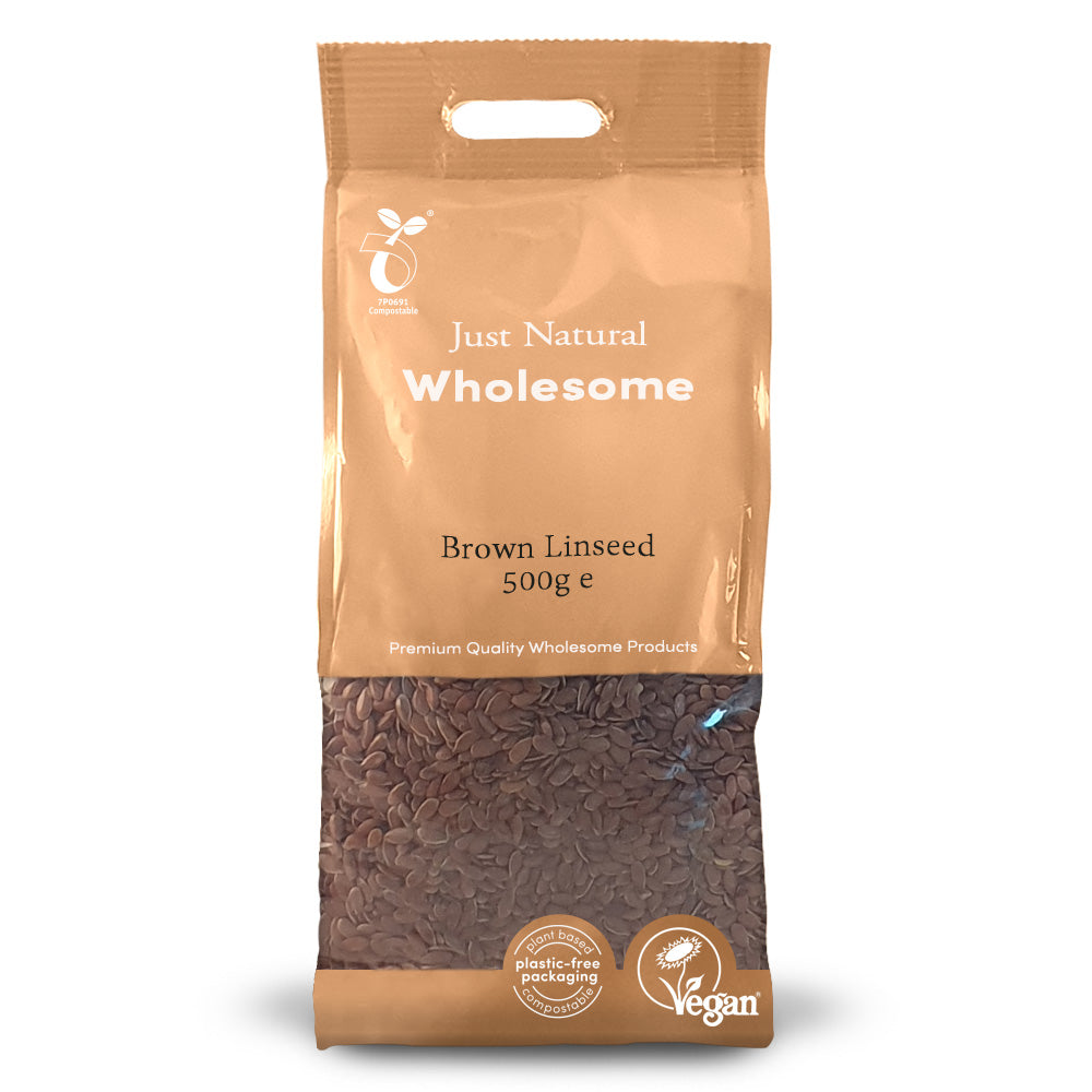 Brown Linseed 500g - Just Natural