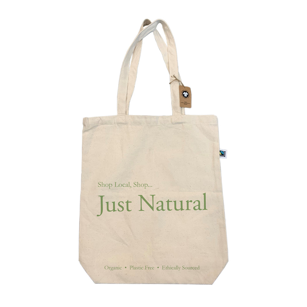 GOTS Organic & Fair Trade Cotton Tote Bag - Just Natural