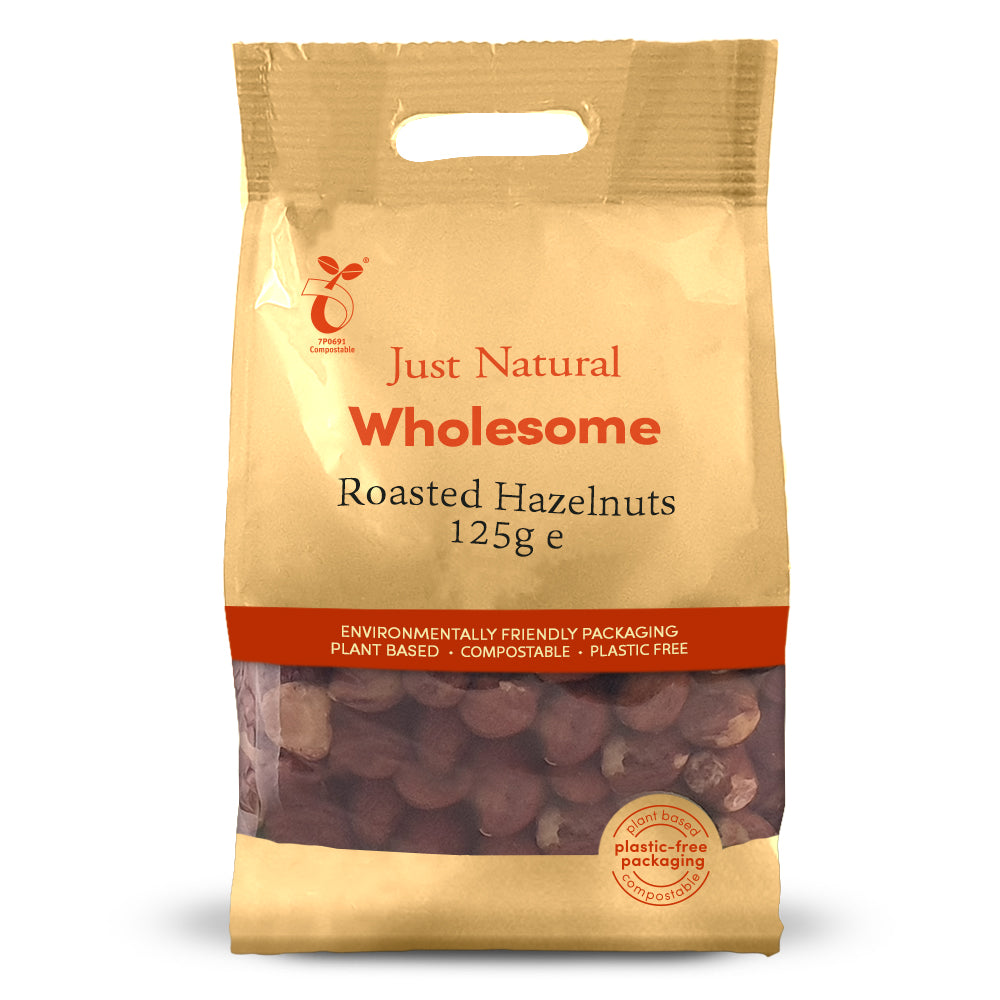 Hazelnuts Roasted 125g - Just Natural