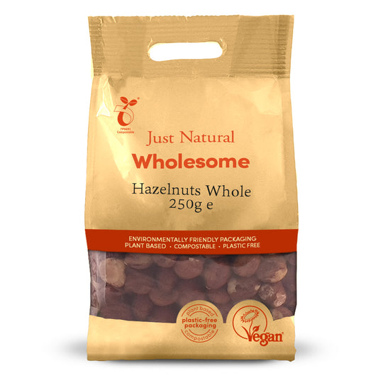 Hazelnuts Whole 250g - Just Natural