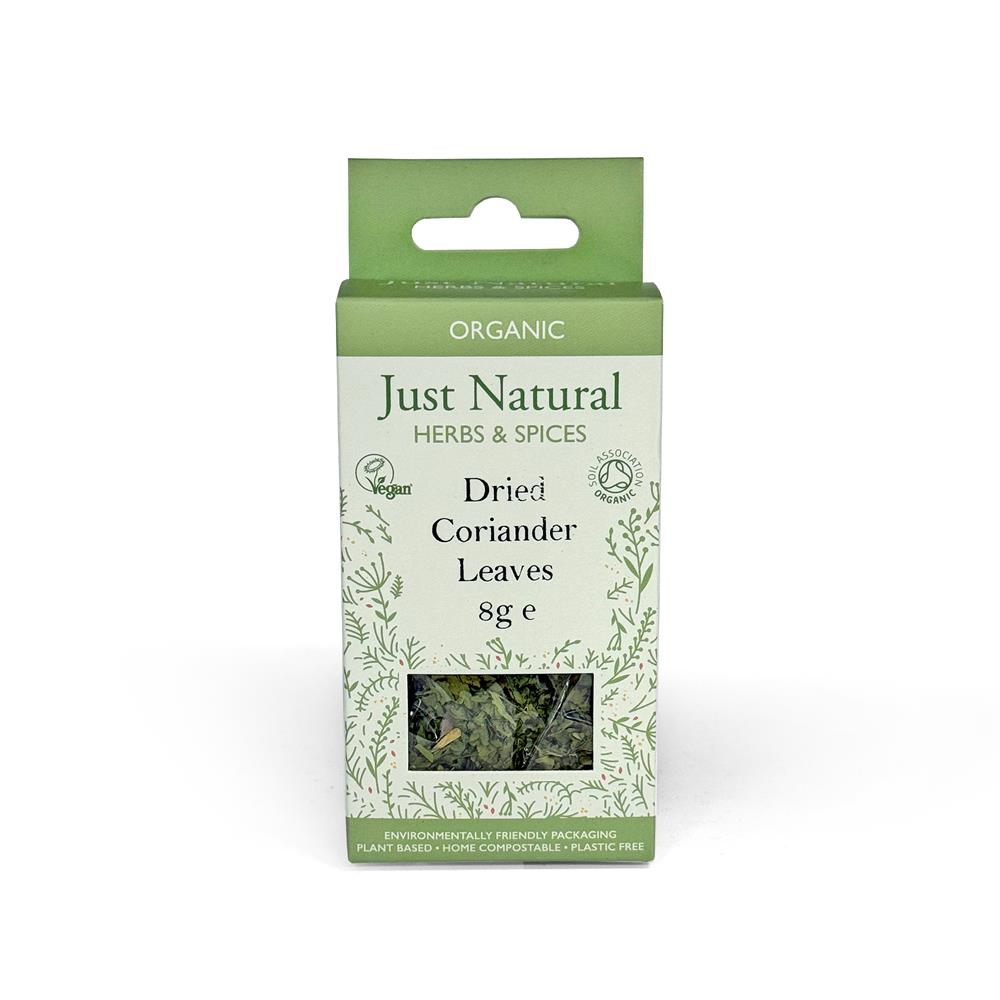 Organic Coriander Leaf (Box) 8g - Just Natural