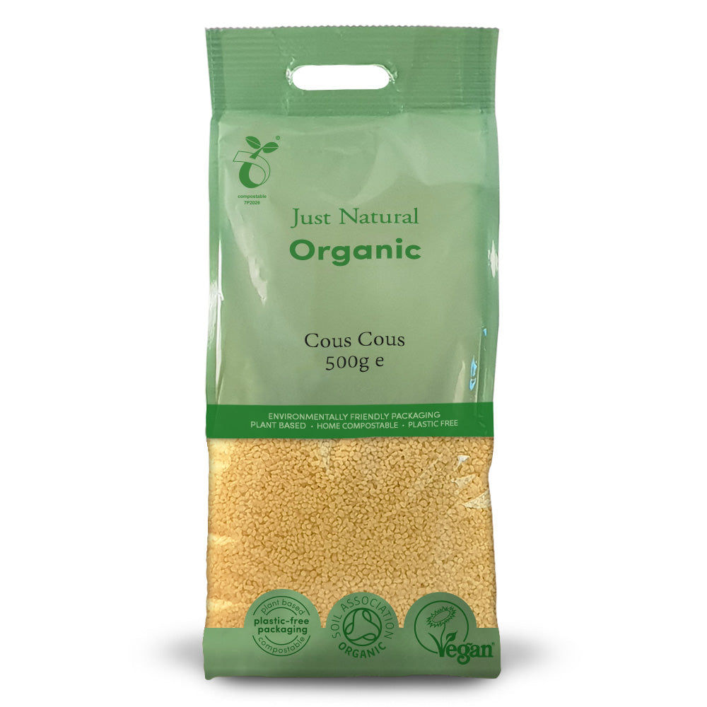 Organic Cous Cous 500g - Just Natural