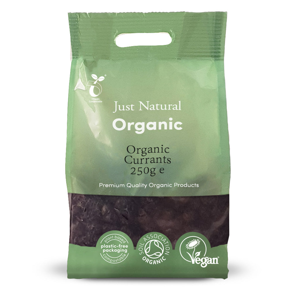 Organic Currants 250g - Just Natural
