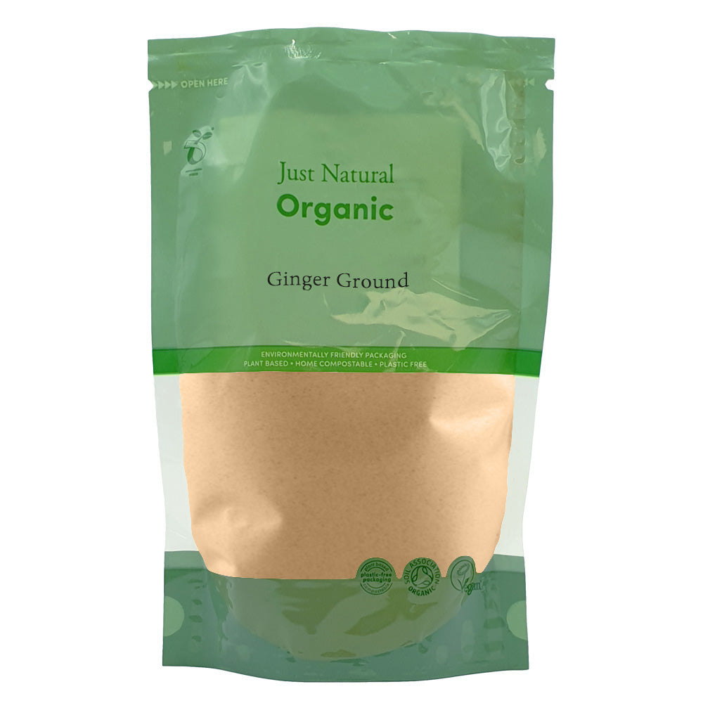 Organic Ginger Ground 300g - Just Natural
