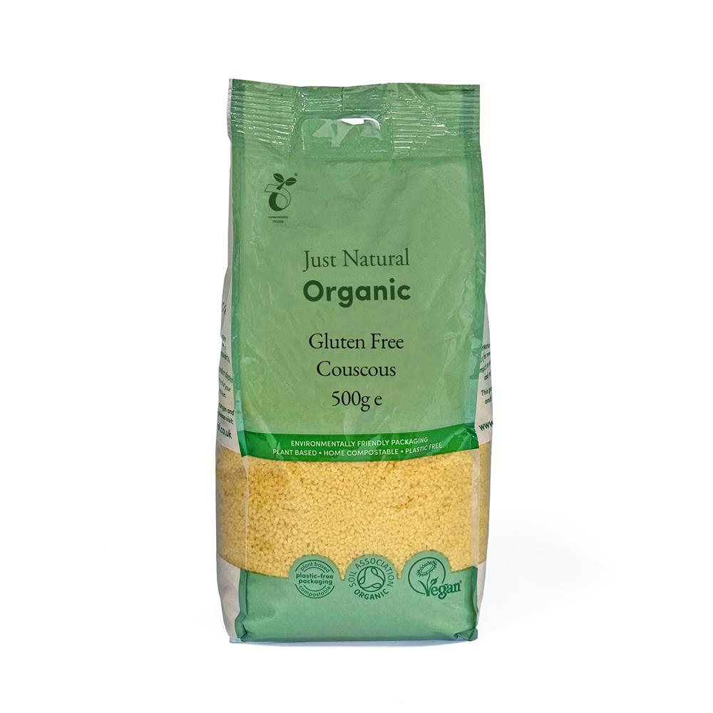 Organic Gluten Free Corn & Rice Couscous 500g - Just Natural