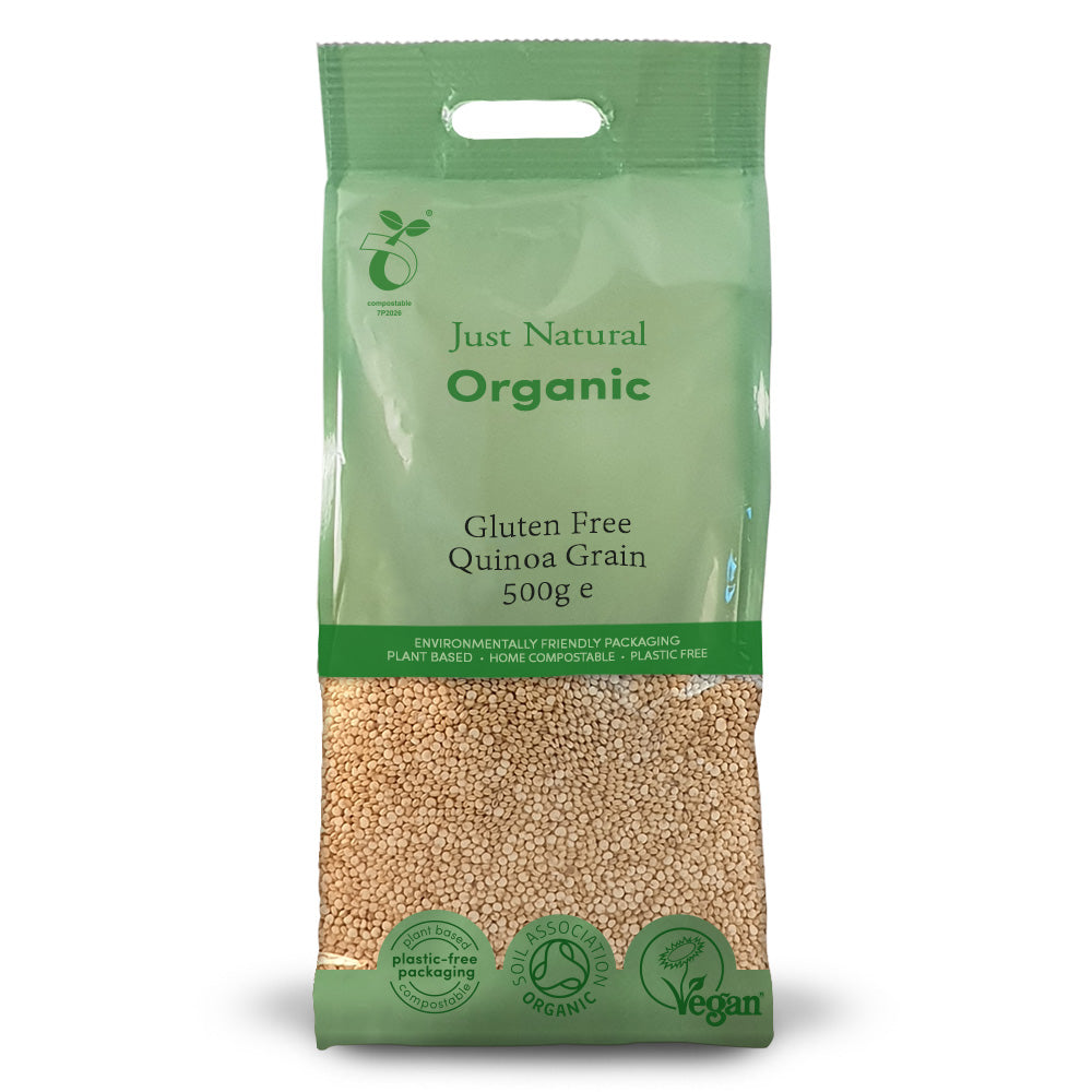 Organic Gluten Free Quinoa Grain 500g - Just Natural