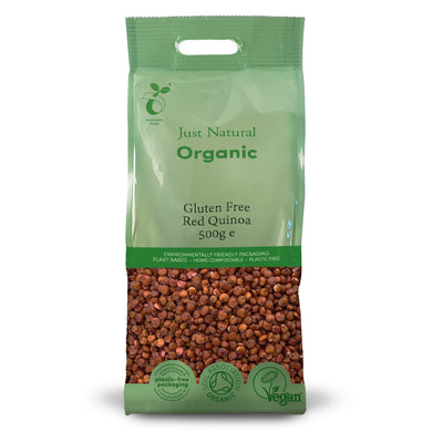 Just Natural Organic Gluten Free Red Quinoa 500g