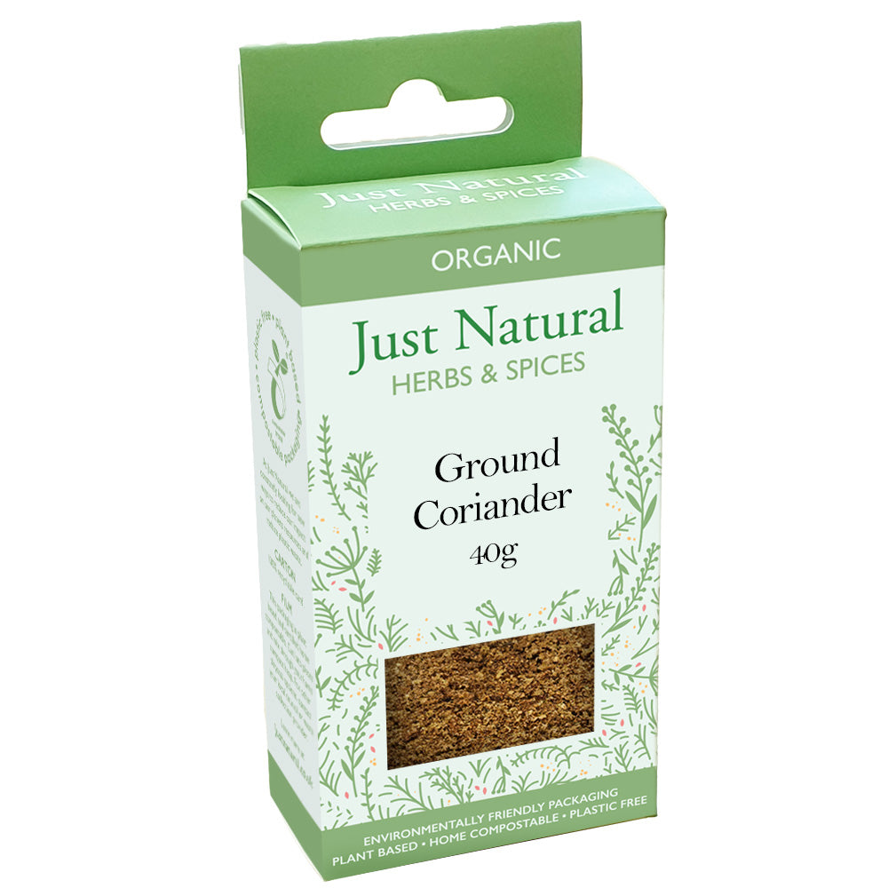 Organic Ground Coriander 40g - Just Natural