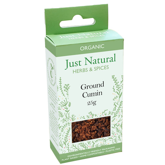 Organic Ground Cumin 25g - Just Natural