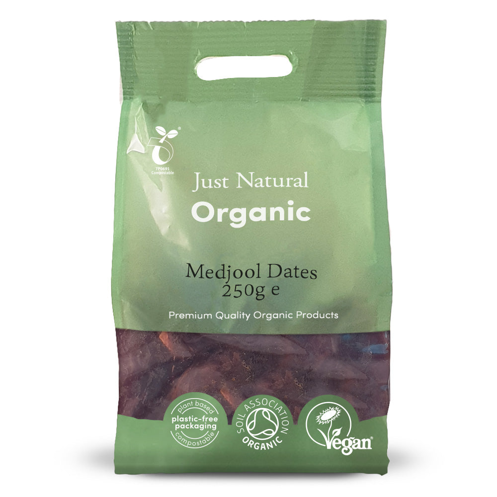 Organic Medjool Dates 250g - Just Natural