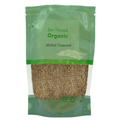 Just Natural Organic Milled Flaxseed (Linseed) 350g