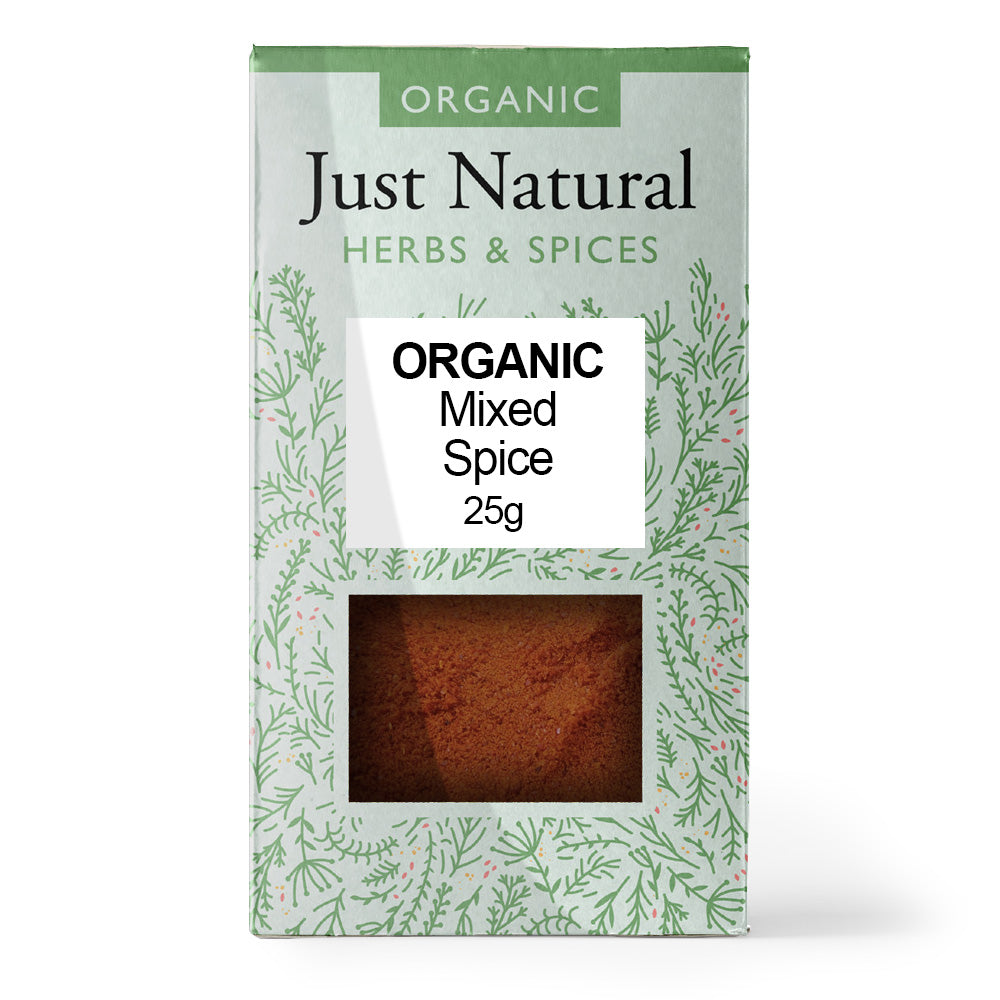Organic Mixed Spice 25g - Just Natural