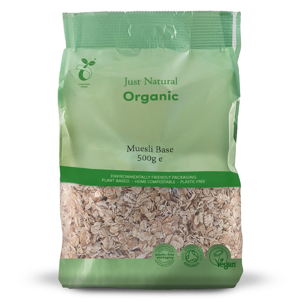 Organic Muesli Base 500g - Just Natural