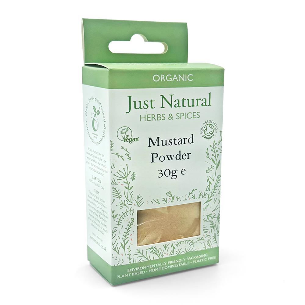 Organic Mustard Powder (Box) 40g.