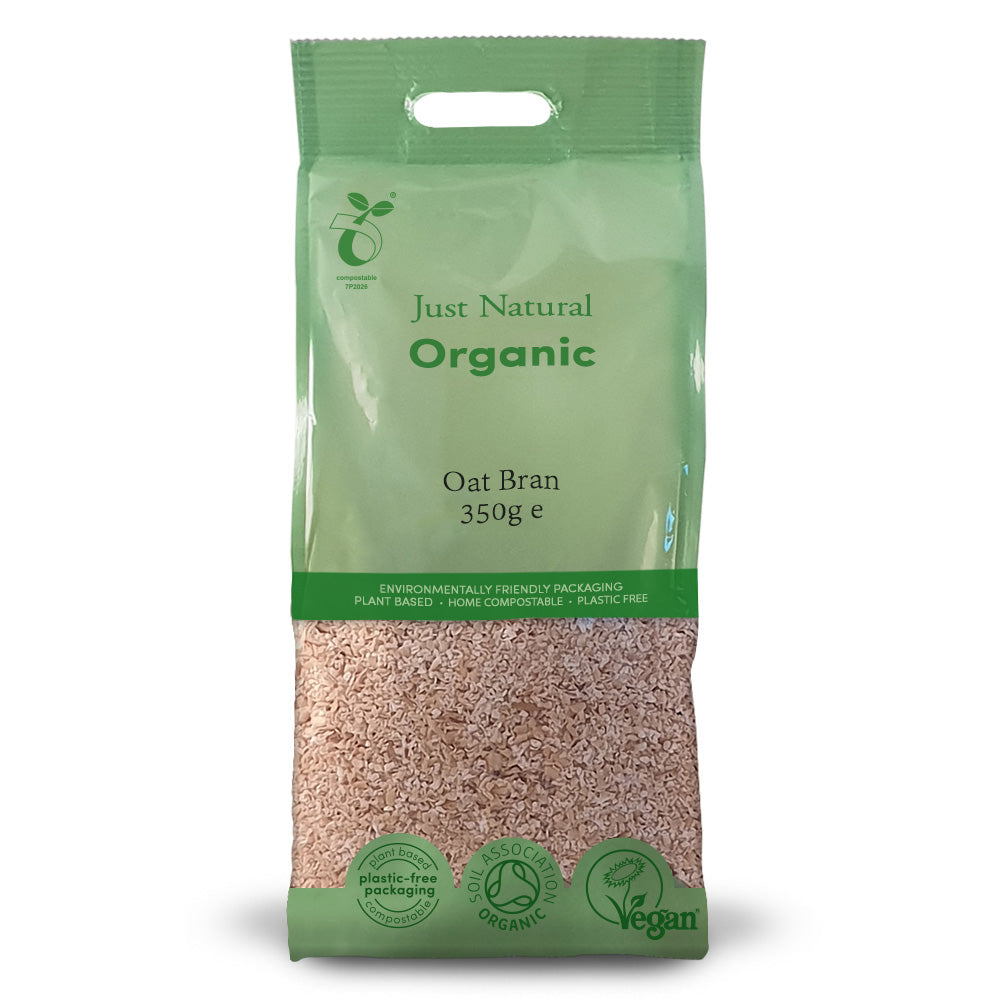 Organic Oat Bran 350g - Just Natural