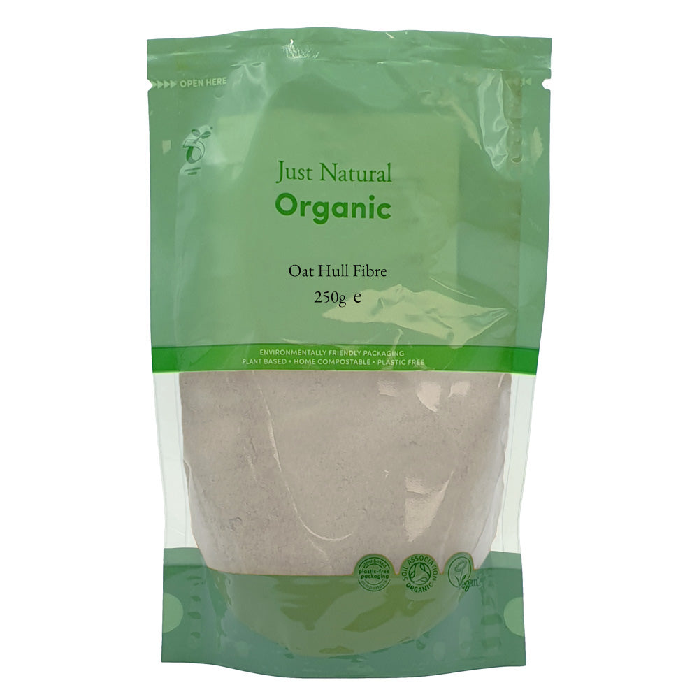 Organic Oat Hull Fibre 250g - Just Natural