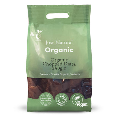 Just Natural Organic Org Chopped Dates 250 g