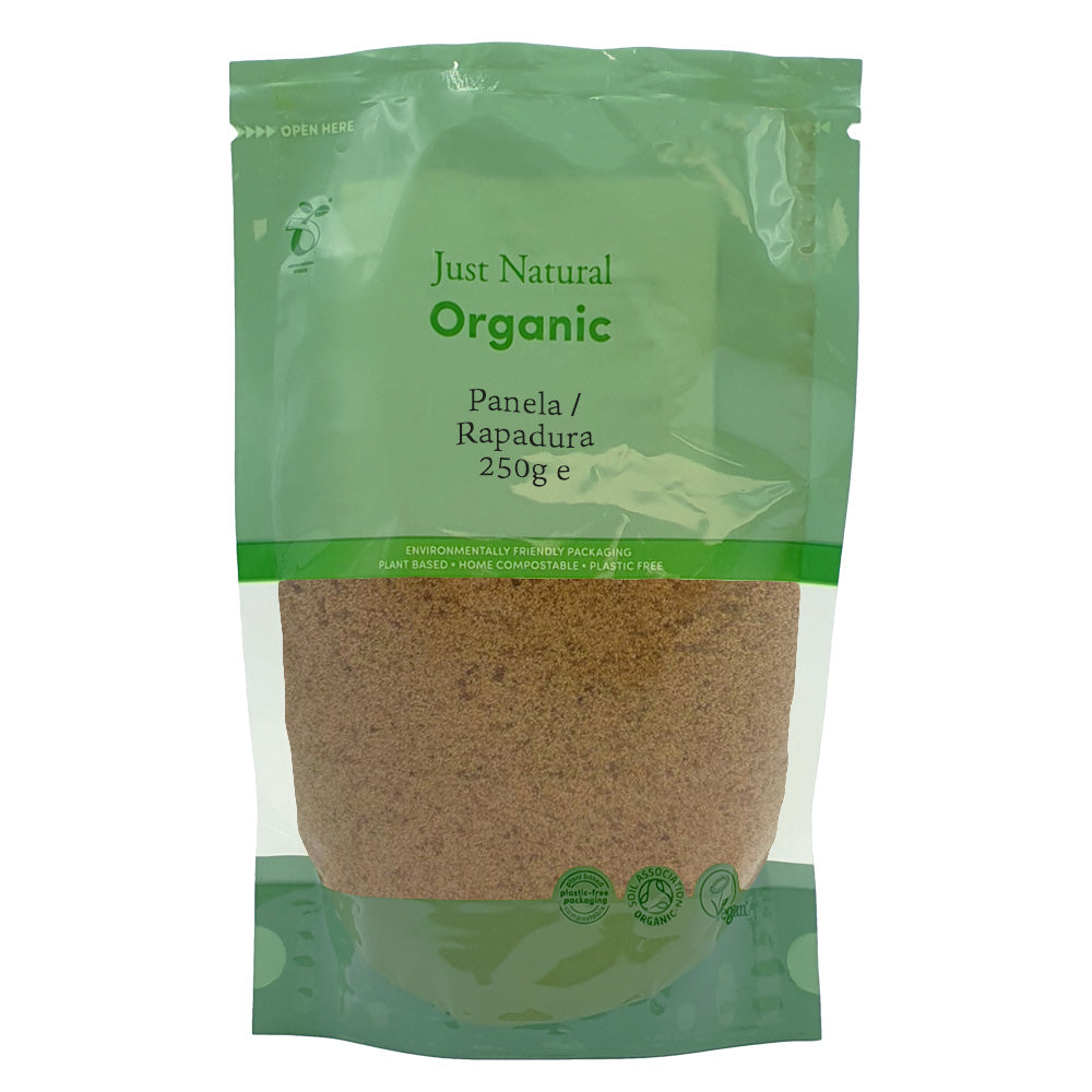 Organic Panela/Rapadura Unrefined Cane Sugar 250g - Just Natural