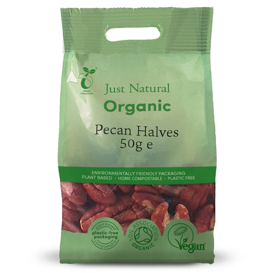 Organic Pecans 50g - Just Natural