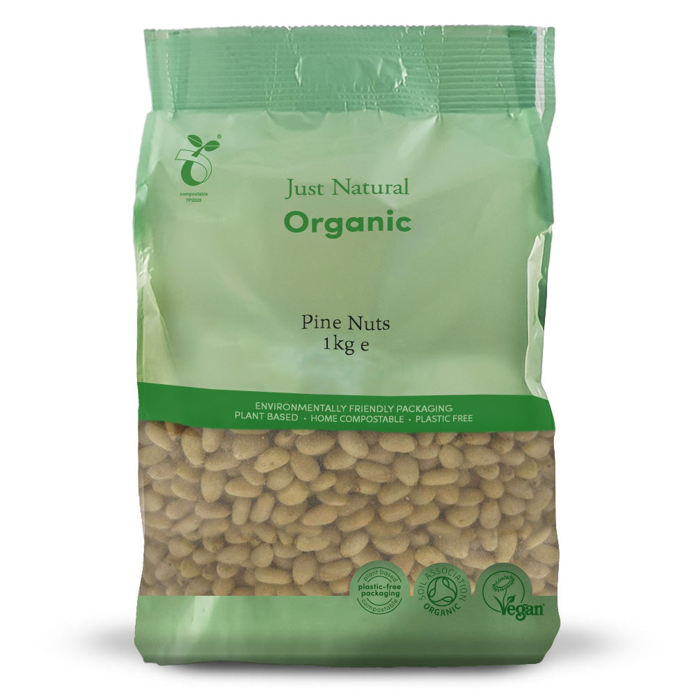 Organic Pine Nuts 1kg - Just Natural