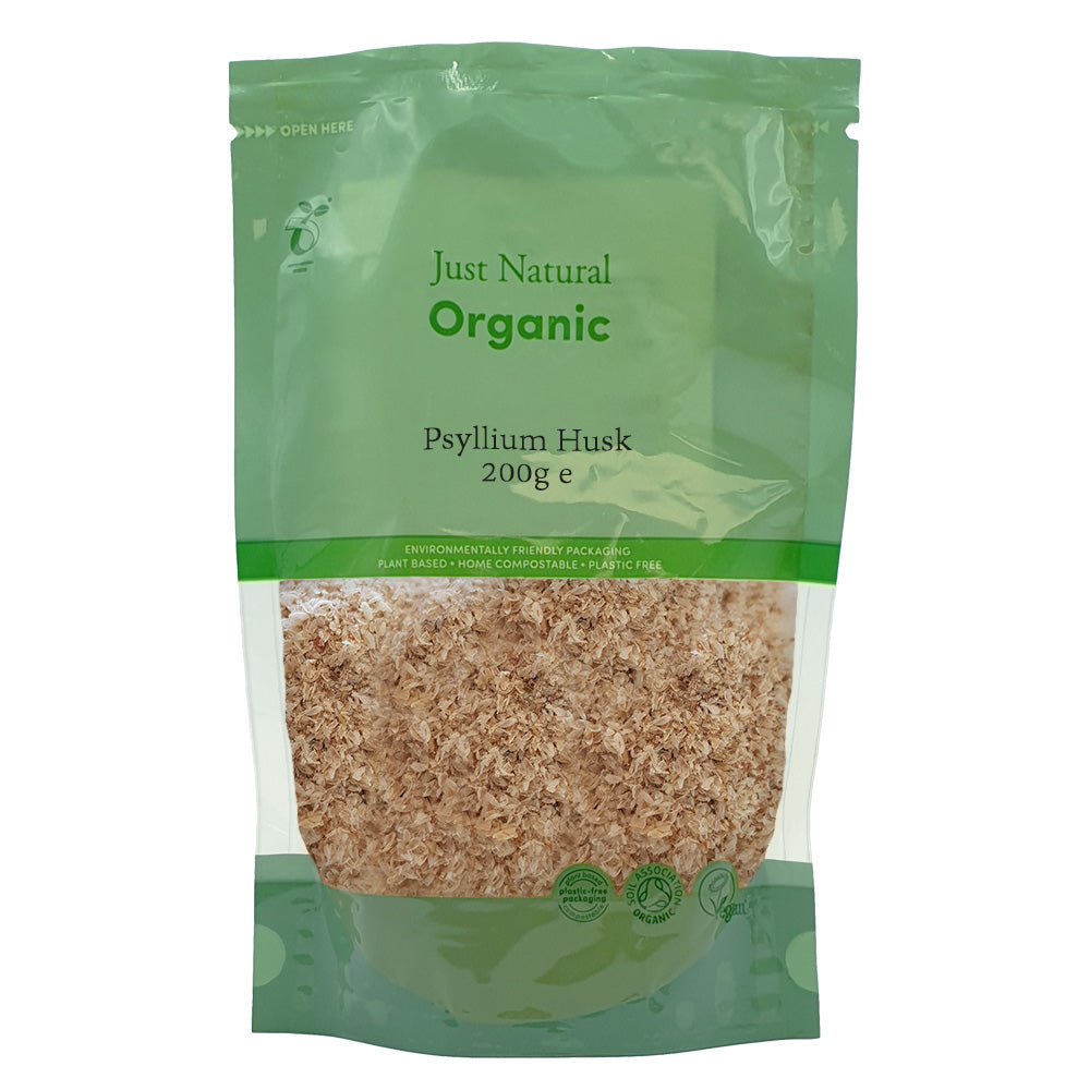 Organic Psyllium Husk 200g - Just Natural