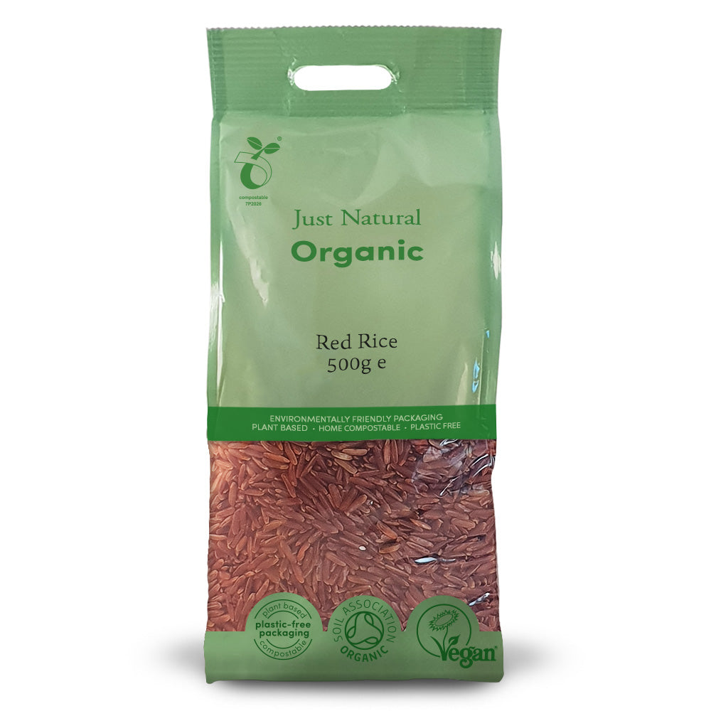 Organic Red Rice 500g - Just Natural