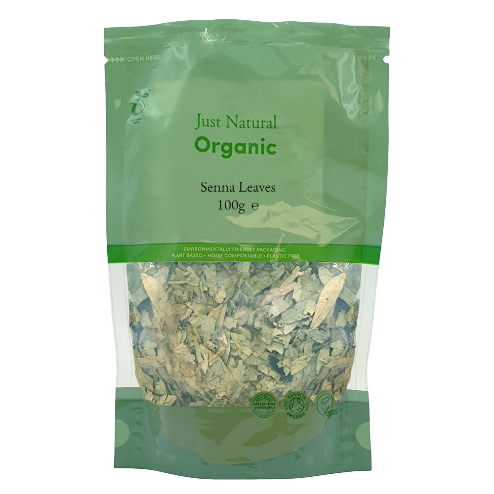 Organic Senna Leaves 100g - Just Natural