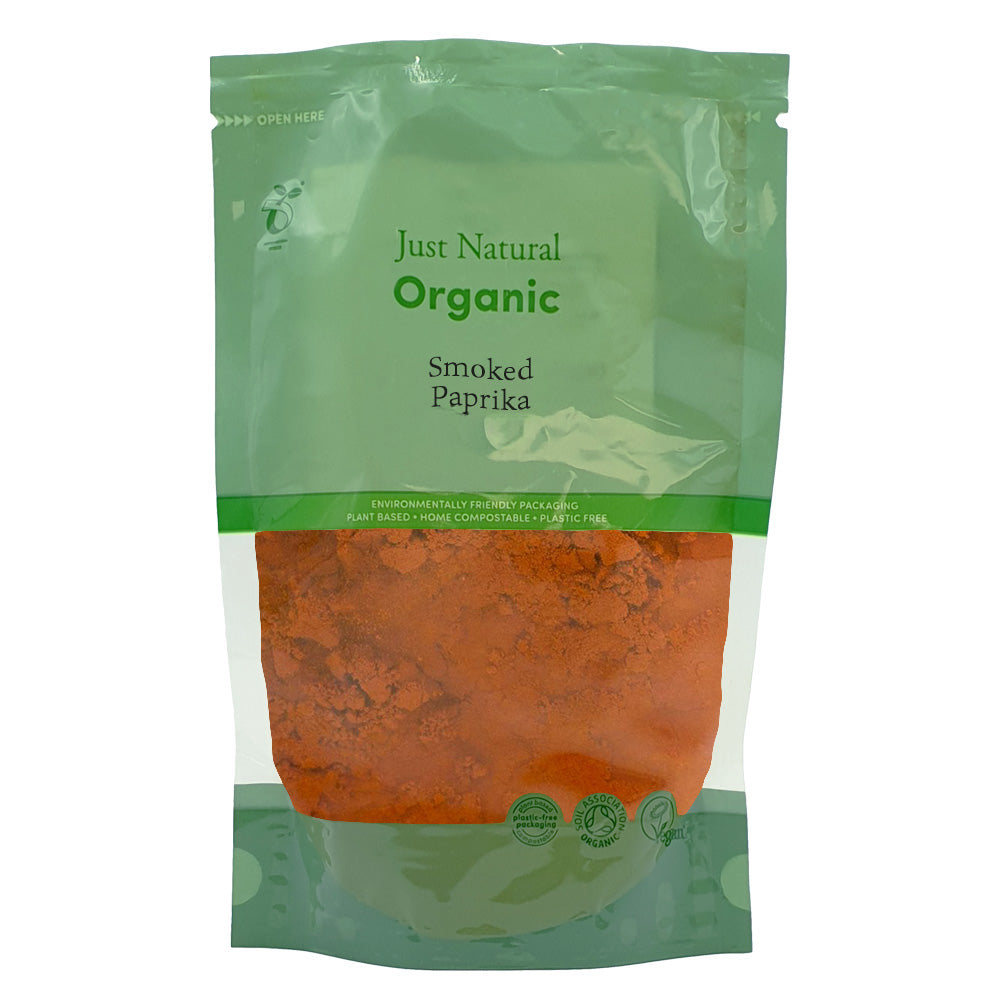 Organic Smoked Paprika 350g - Just Natural