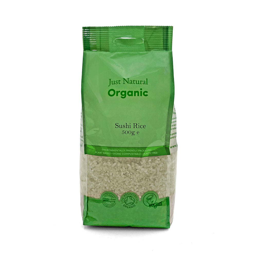 Organic Sushi Rice 500g - Just Natural