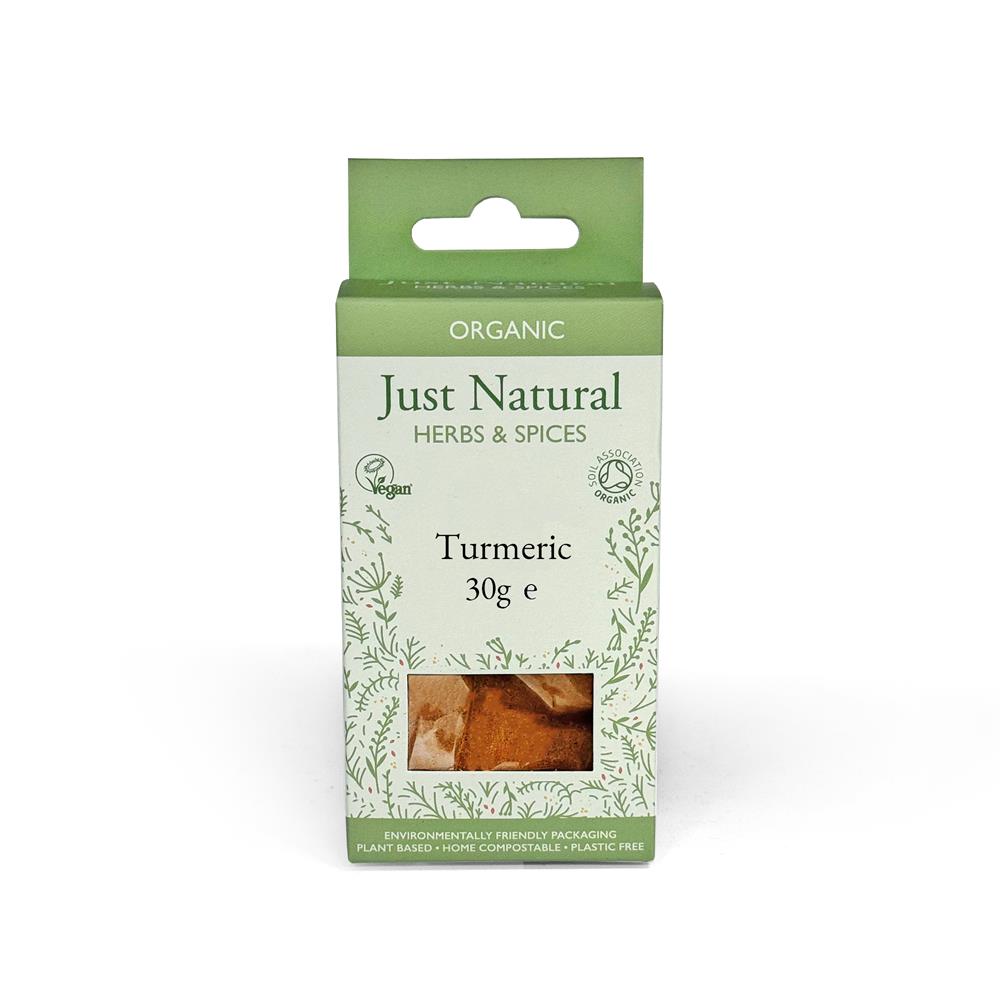 Organic Turmeric 30g - Just Natural
