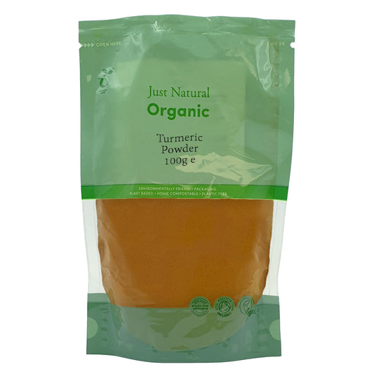 Organic Turmeric Powder 100g - Just Natural