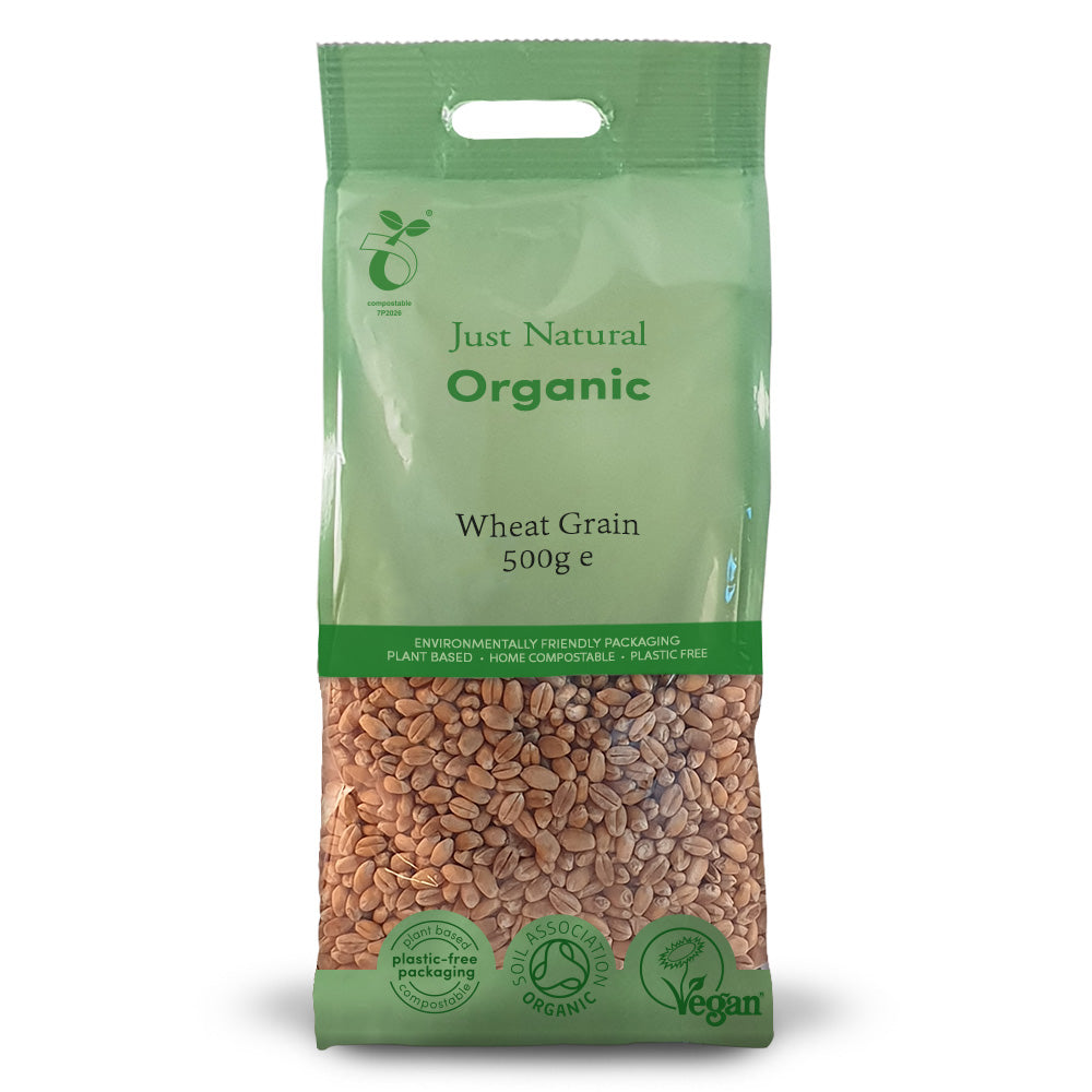 Organic Wheat Grain 500g - Just Natural