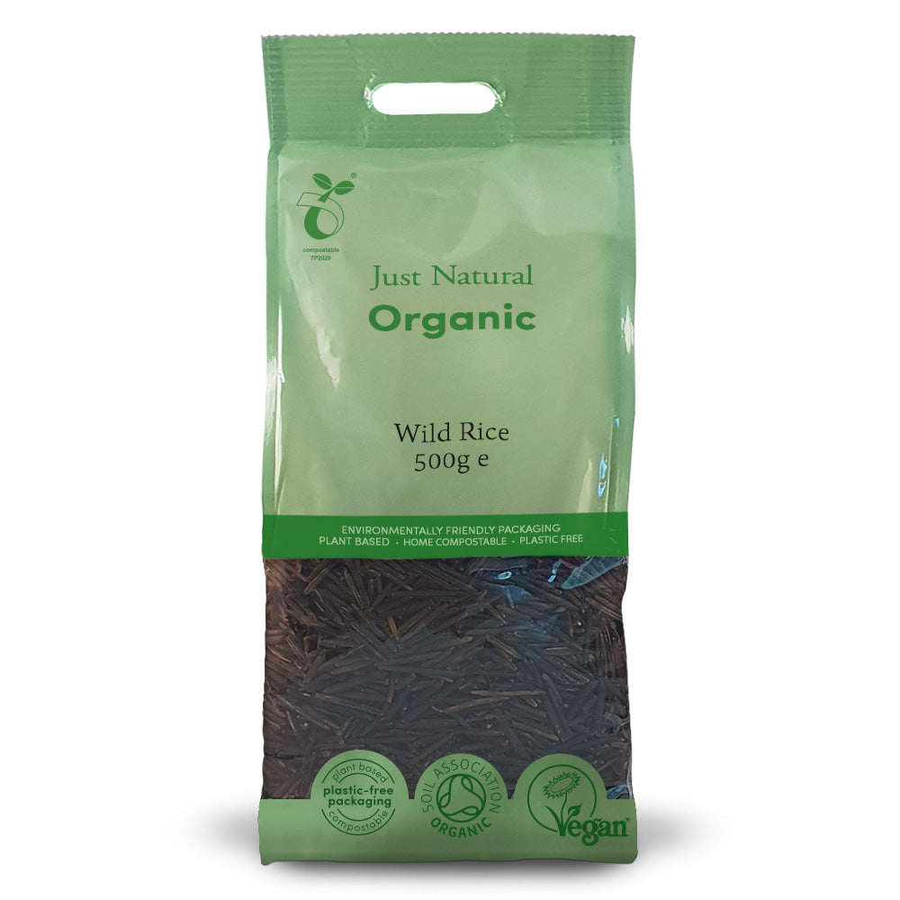 Organic Wild Rice 500g - Just Natural