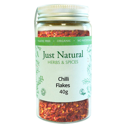 Organic Chilli Flakes - Just Natural