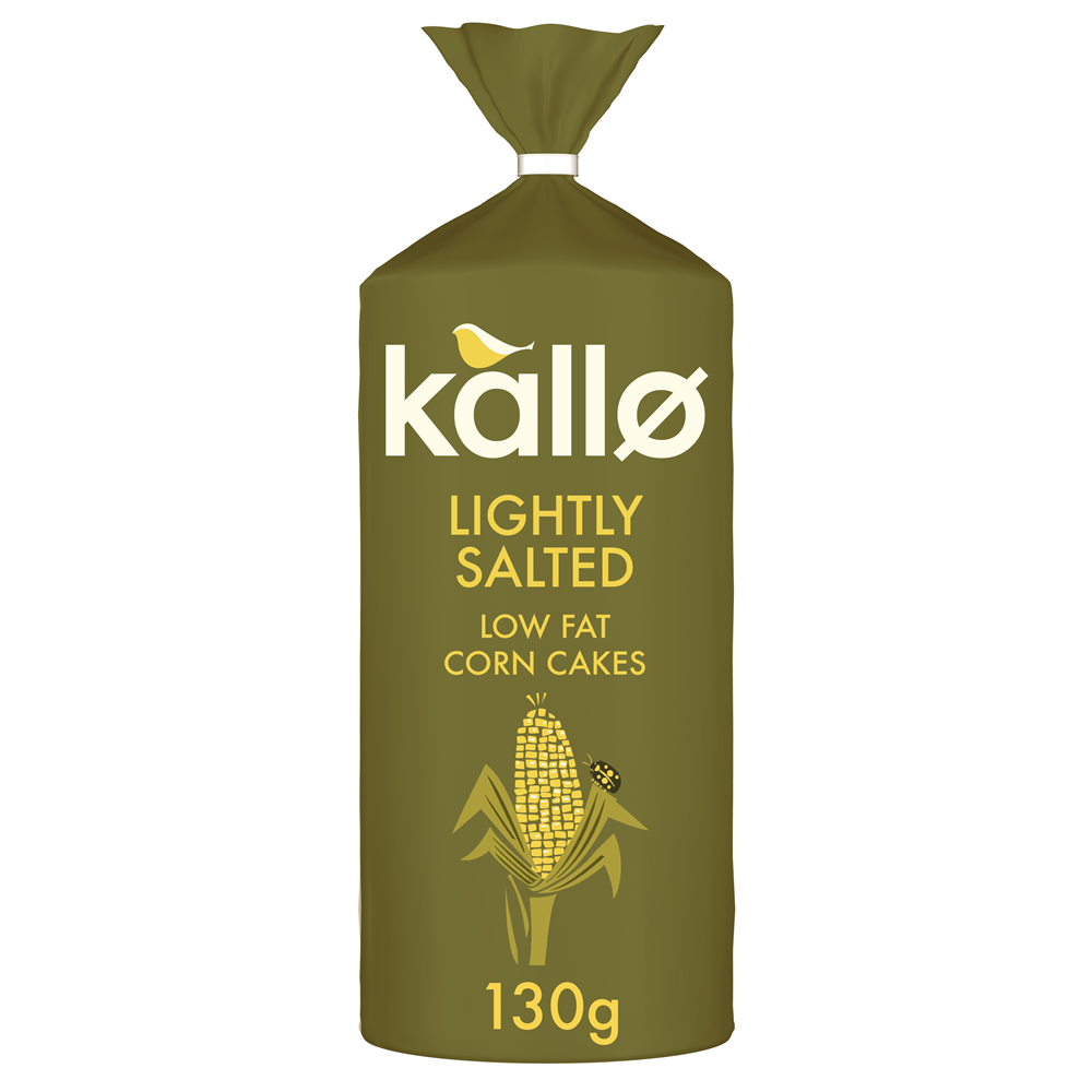 Organic Lightly Salted Corn Cakes 130g - Just Natural