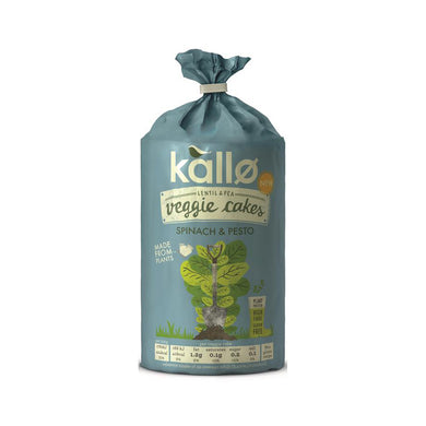 Kallo Spinach & Pesto Veggie Cakes 122g