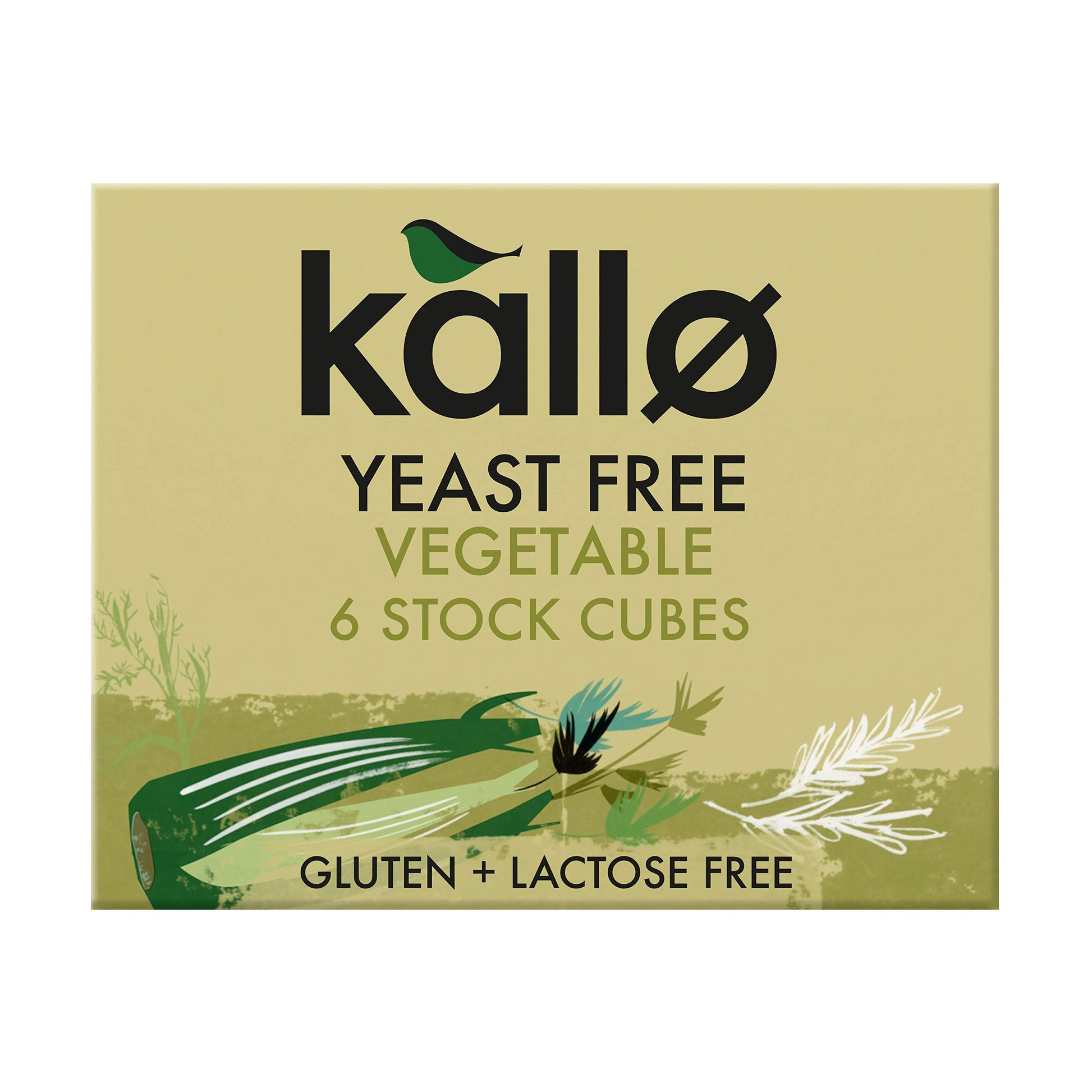 Yeast Free Vegetable Stock Cubes 60g - Just Natural