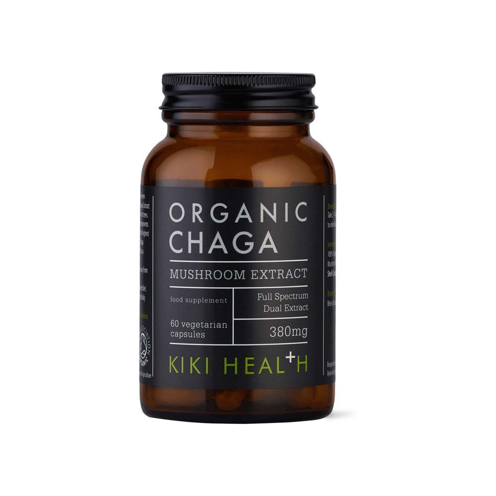 Organic Chaga Extract Mushroom 60 Vegicaps - Just Natural