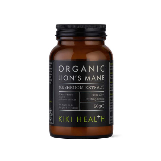 Organic Lion's Mane Mushroom Extract Powder - 50g - Just Natural