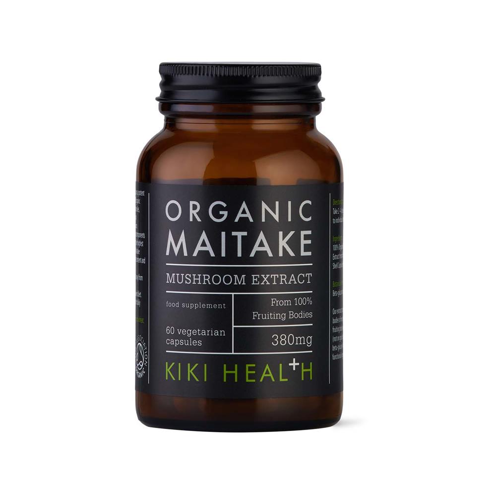 Organic Maitake Extract Mushroom 60 Vegicaps - Just Natural