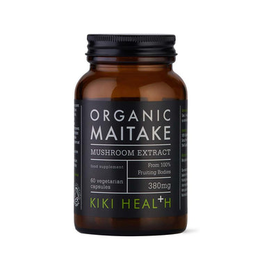 KIKI Health Organic Maitake Extract Mushroom 60 Vegicaps