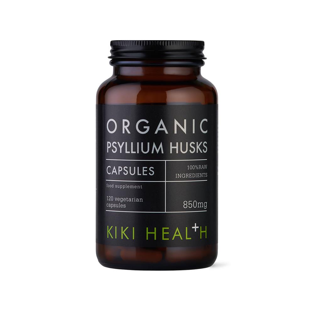 Organic Psyllium Husks 120 Vegicaps - Just Natural