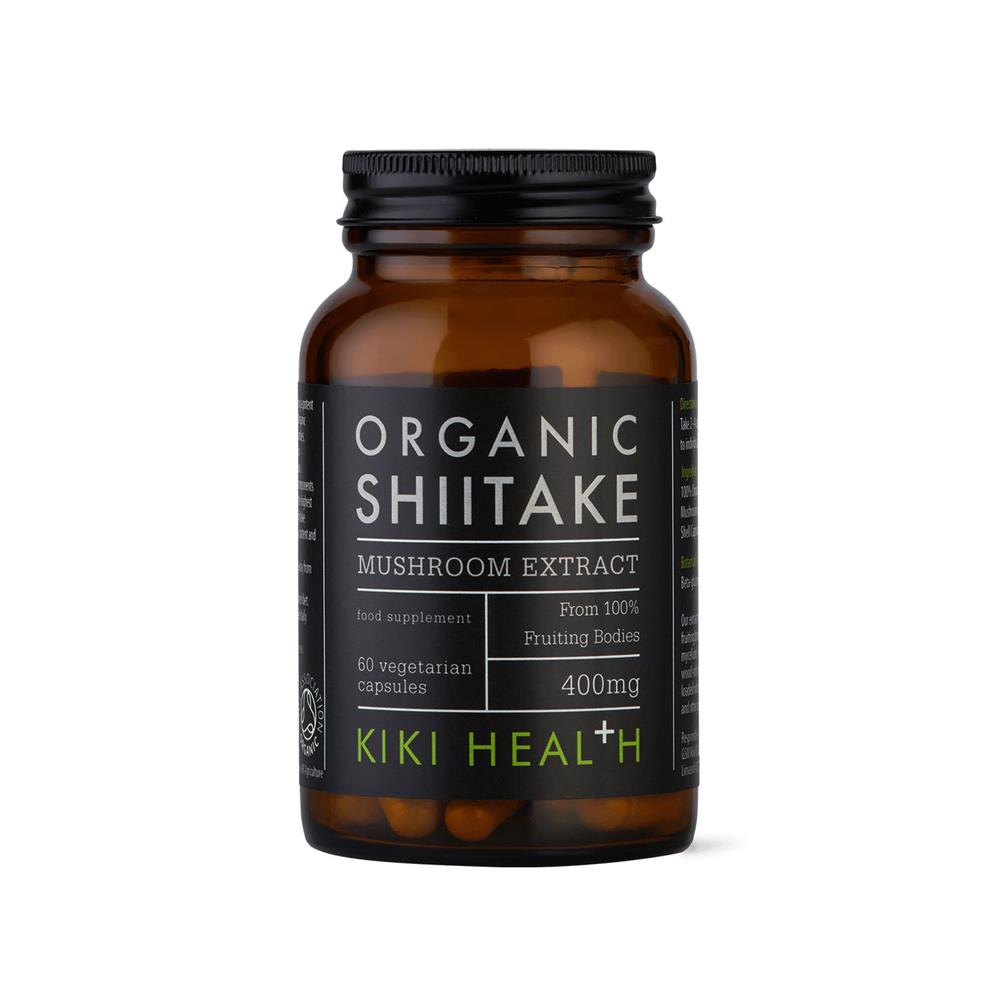 Organic Shittake Extract Mushroom 60 Vegicaps - Just Natural