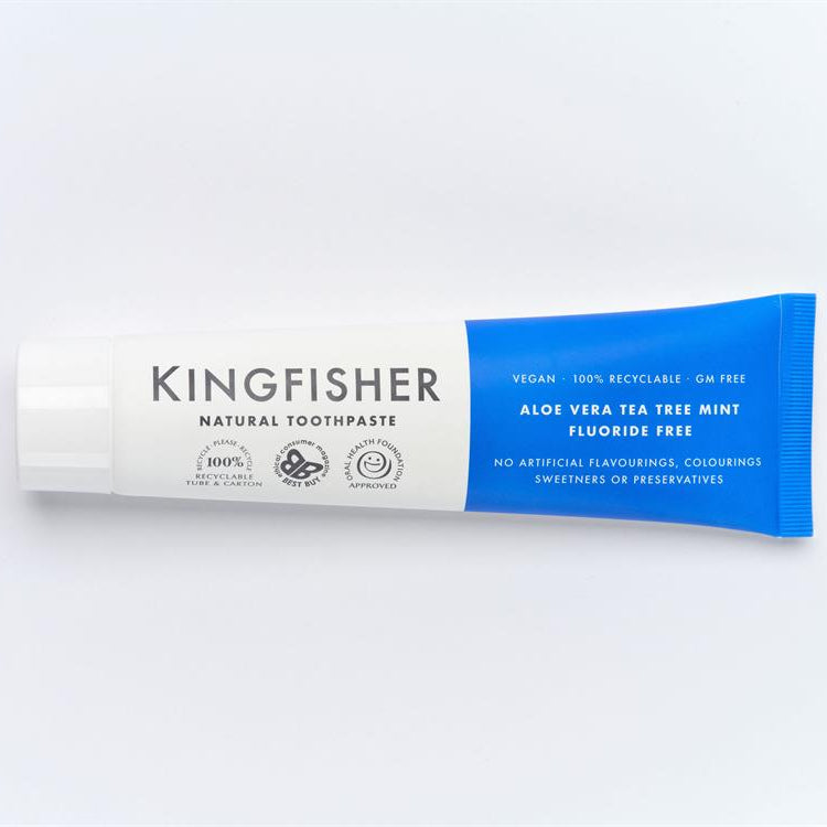 Aloe Vera Tea Tree Mint Fluoride Free Toothpaste 100ml - Just Natural